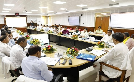 Tripura CM Dr Manik Saha chairs meeting on State Employment Guarantee Council.